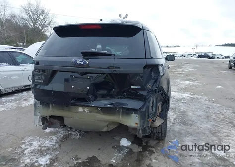 2017 Ford Police Interceptor из США, поврежденный, VIN 1FM5K8AR7HGA79015